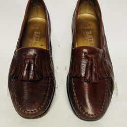 Bally of Switzerland Prescott Loafers Brown Leather Tassel  display picture 1