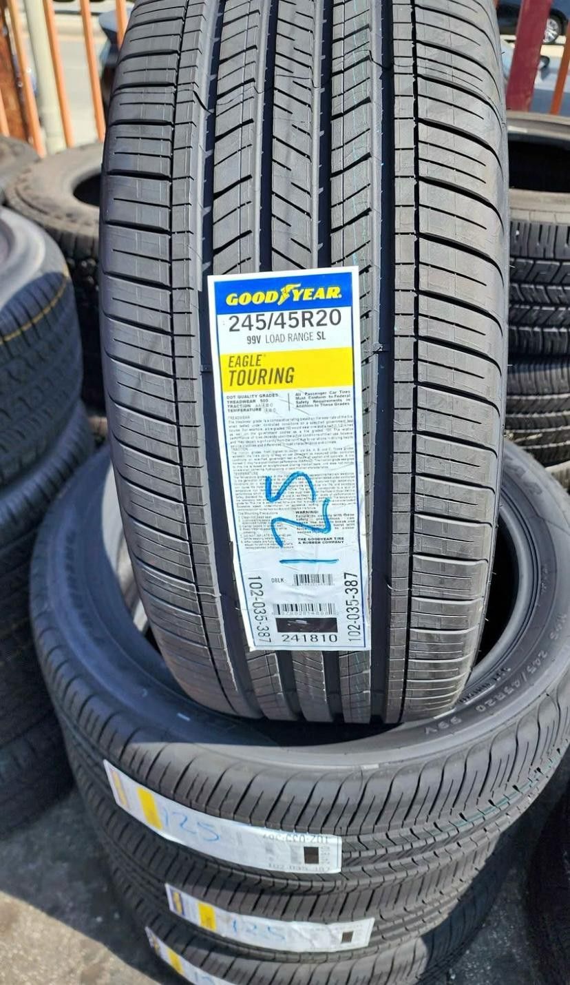 245/45R20 Set Of 4 Goodyear Eagle Touring New Tires 