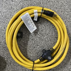 Extension cord 12/3 multi outlets 25’