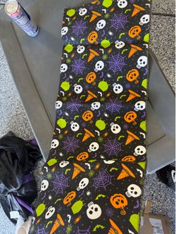 Halloween table runner