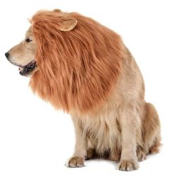 Lion Mane Wig For Dog