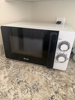 White Microwave