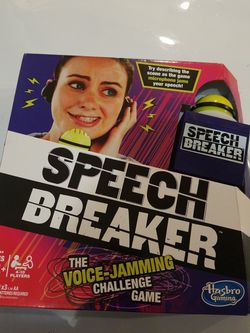 Speech breaker game toys