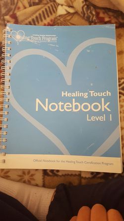 Healing touch notebook level 1