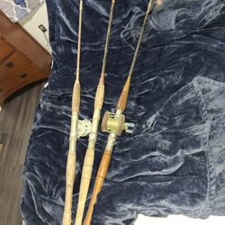 Vintage Fishing Poles