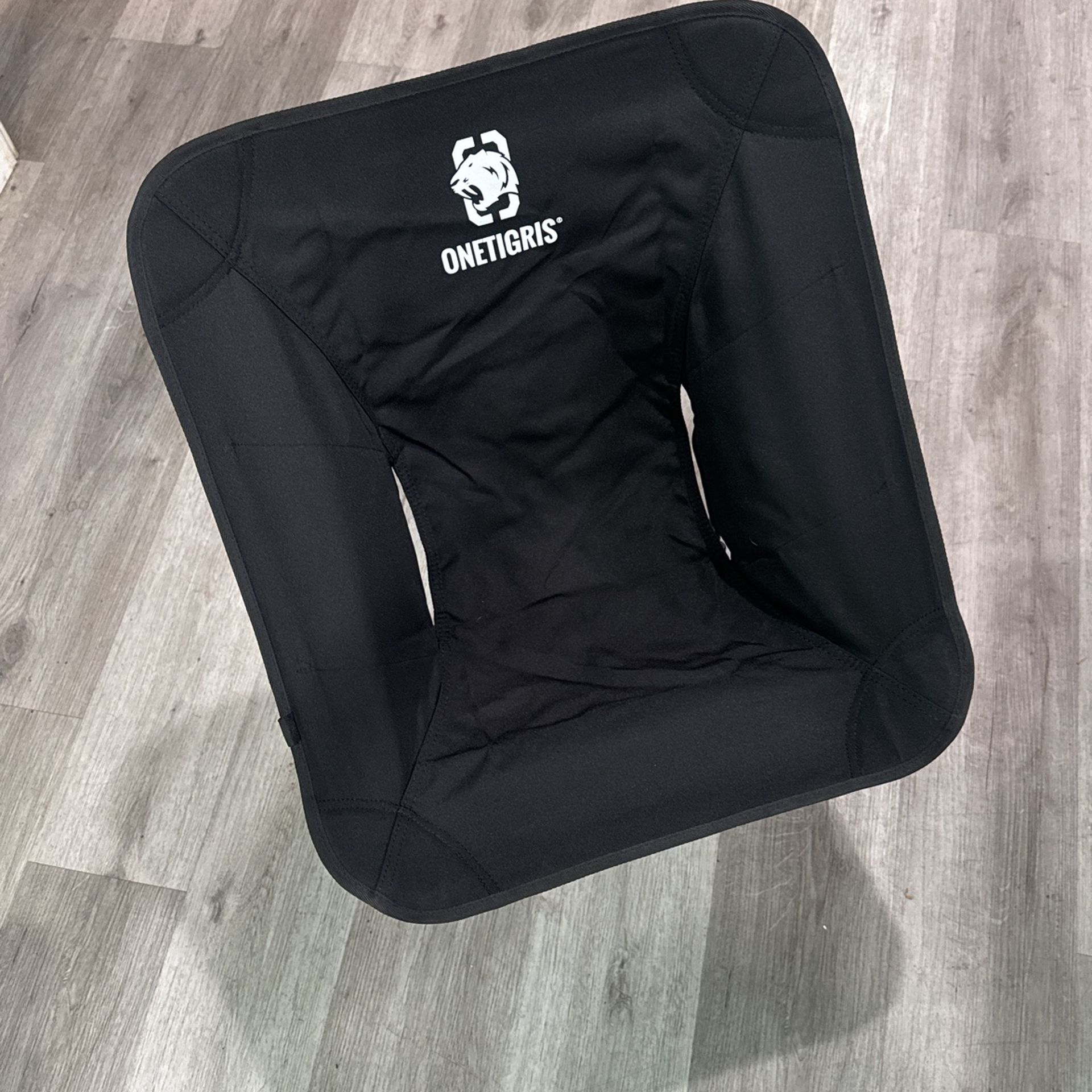 OneTigris Camping Chair Backpacking , 330 lbs Capacity, Heavy Duty Compact Portable Folding Chair for Camping Hiking Gardening Travel Beach Picnic Lig