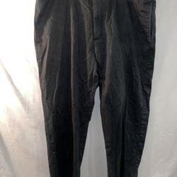 Mens 40x28 Old Navy gray grey classic khakis 