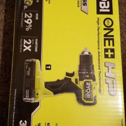 Ryobi 18v Hammer Drill Kit 