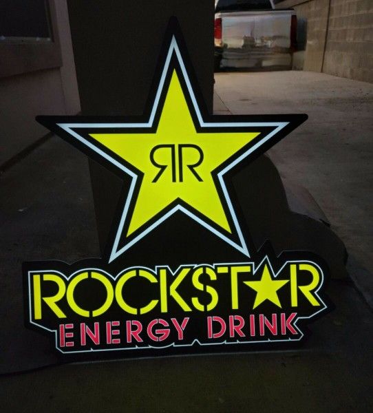 Rockstar Energy Drink LED Sign
