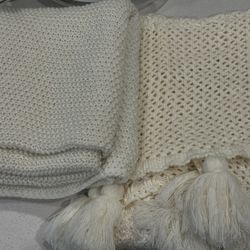 Throw Blankets (2) - 2 For $20