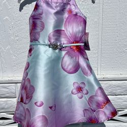 Disney Store Princess Mulan Flowers Fancy Dress for Girls NWT Size 9/10