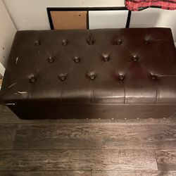 Double Storage Ottoman