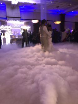 Fog machine dry ice and cold spark machine