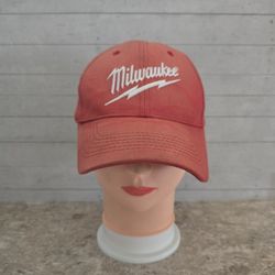 Milwaukee Red Adjustable Hat