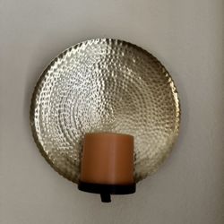 Wall Art With Candle