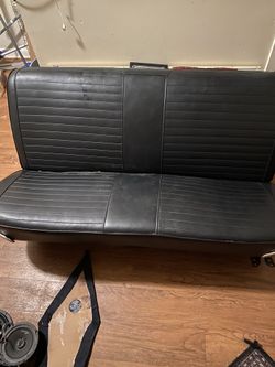 Newly Upholstered Bench Seats