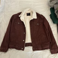 Burgundy Jacket 