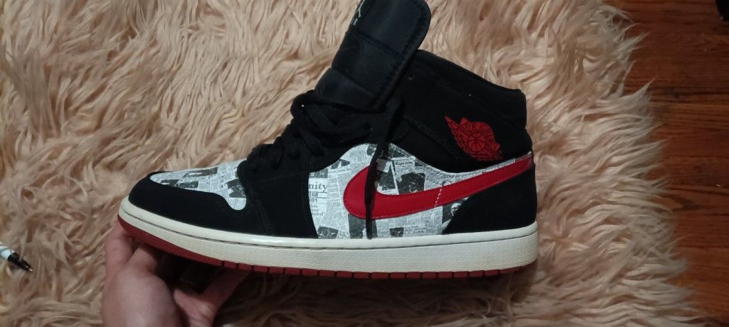 Air Jordan Mid Newspaper Air Times