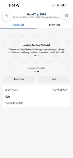 Head Trip Festival $700