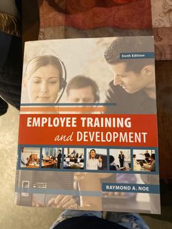 Employee training and development