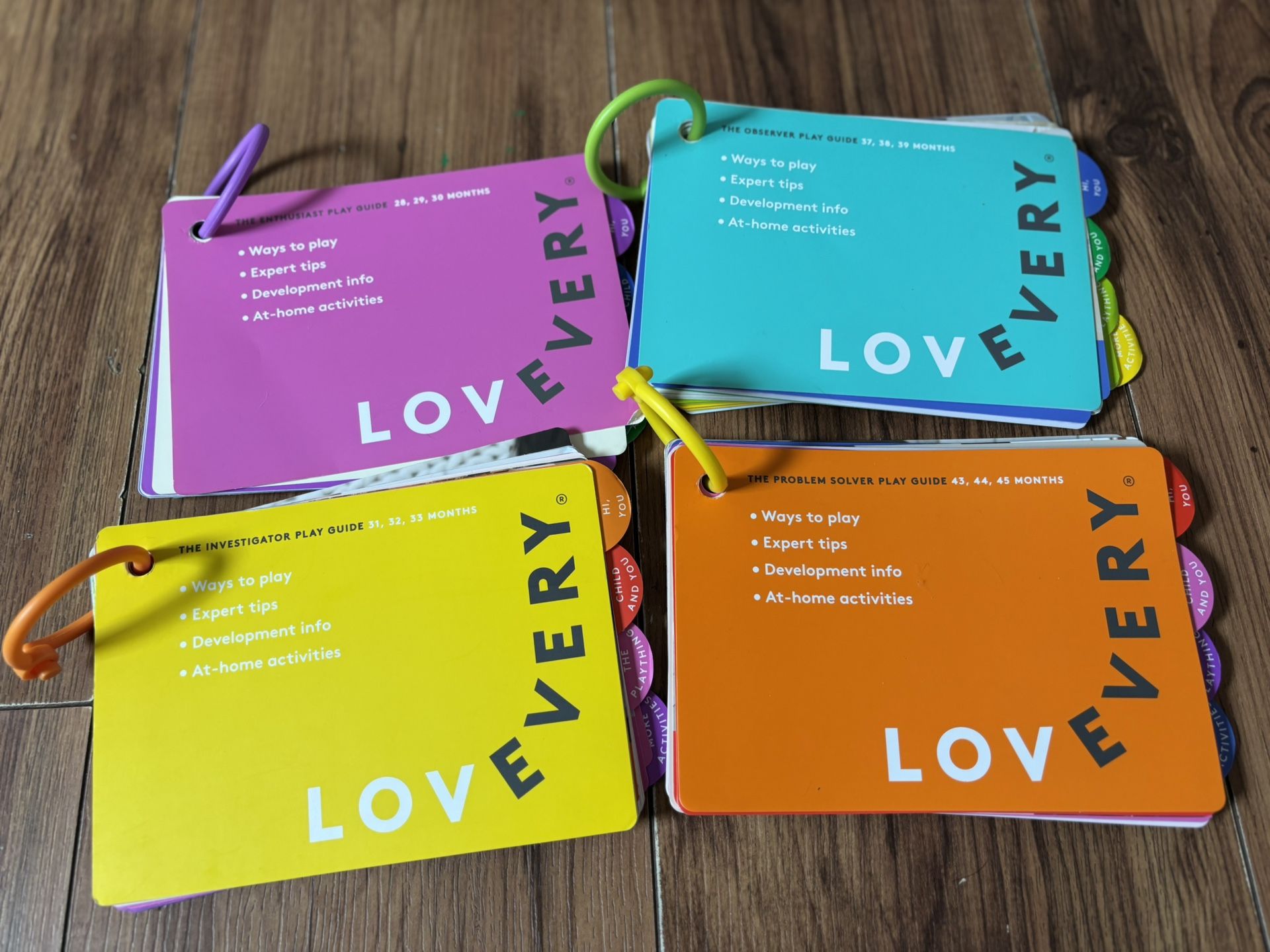 Lovevery Play Guide Bundle – 4 Guides