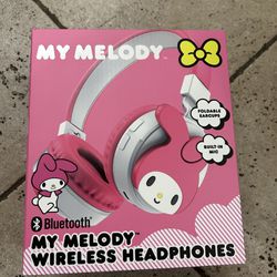 NWT My Melody Bluetooth wireless headphones