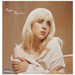 NEW/ Billie Eilish Happier Than Ever Sage Green  