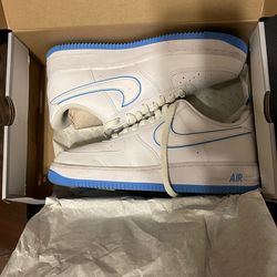 Air Force 1 Low University Blue Outline 9.5 Mens