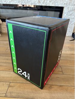 BalanceFrom 3-in-1 Foam Plyometric Jump Box for Home Gym with Multiple Height Options