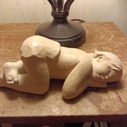 Sleeping Baby Sculpture