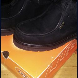 Black Suede Lugz Mens Boots