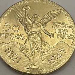 GOLD MEXICAN COIN