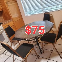 Dining Table And Chairs 