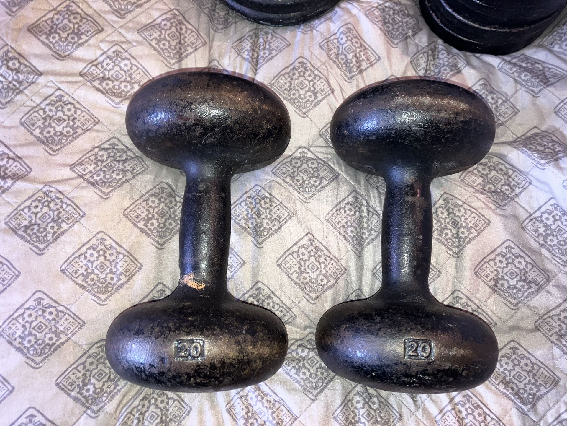 Vintage Dumbbells