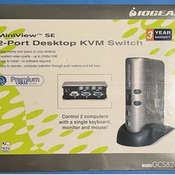 IOGEAR 2-Port desktop