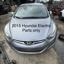 2015 Hyundai Elantra  parts only
