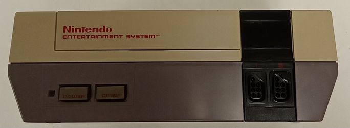 Original Nintendo Entertainment System With Controllers