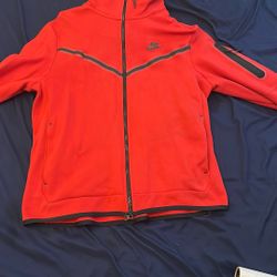 Red Nike Tech- Mens Large