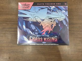 Pokemon TCG Mega Evolution Chaos Rising ETB