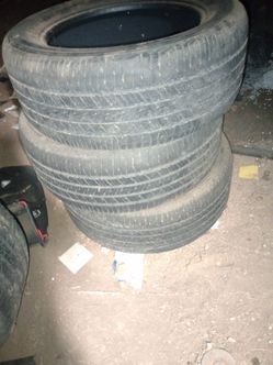 3 Tires 250/55R20