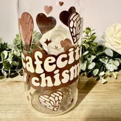 Cafecito Y Chisme Cup I Iced Coffee Cup
