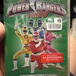 Power Rangers DVD Lot (5 Sealed Sets) Turbo, Zeo, In Space, Lost Galaxy