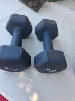 Set of 15 Pound Dumbbells