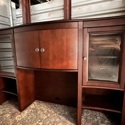 Mahogany Hutch
