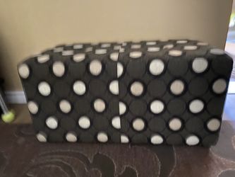 Cushioned Ottoman Chair