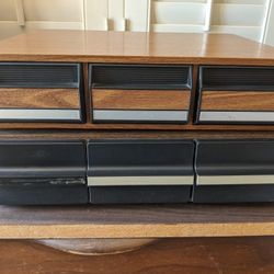 Cassette Tape Holders With Tapes