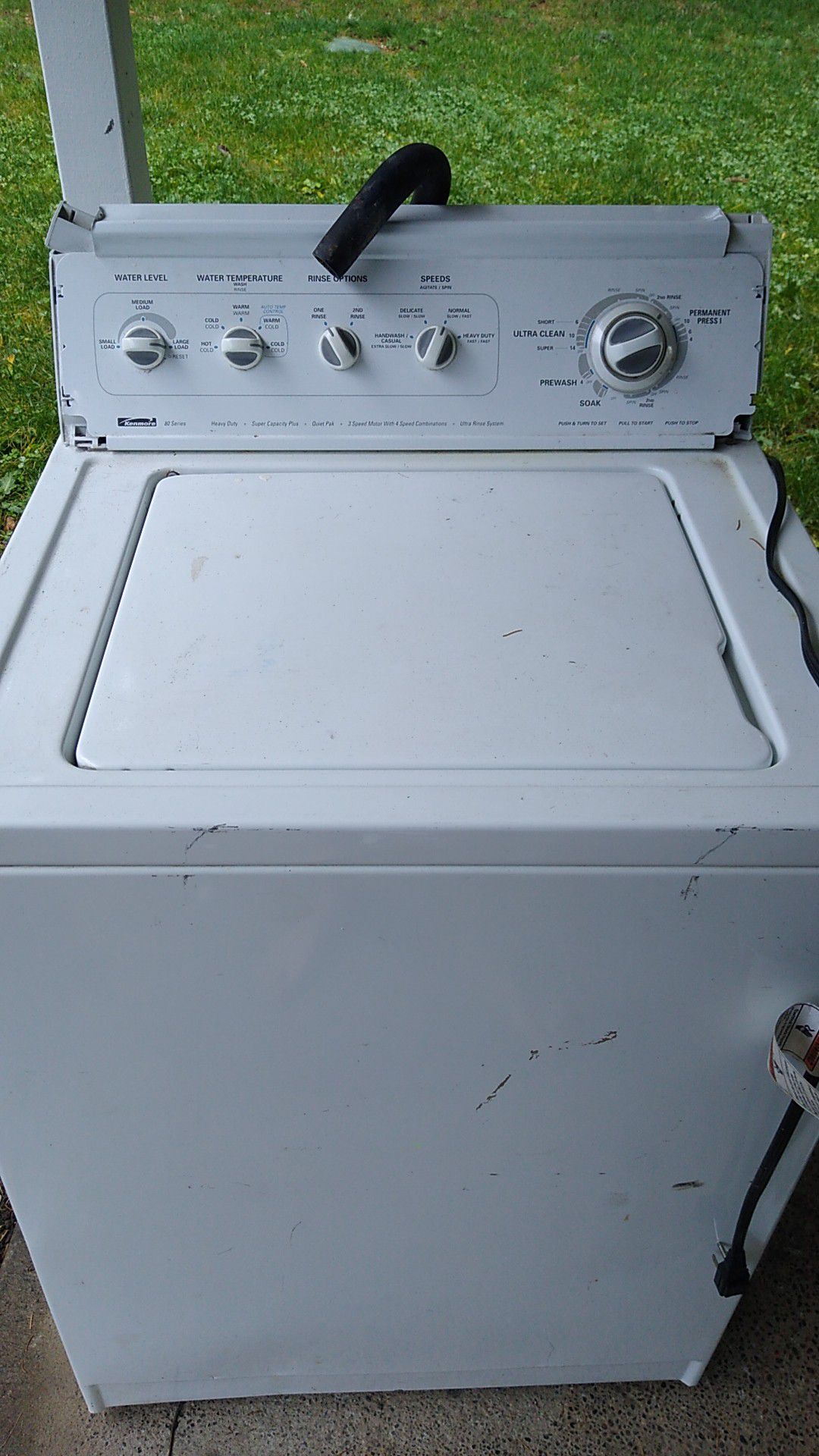 Free Kenmore 80 series washer