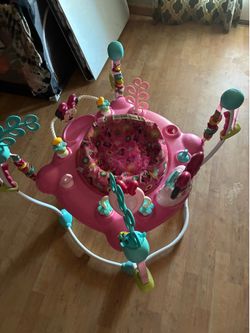 Pink Minnie bouncer