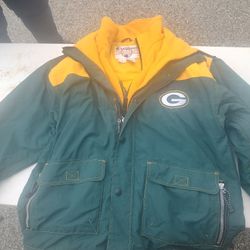 Vintage Green Bay Packer NFL Jacket