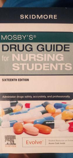 Drug Guide Nursing Students 16th edition.